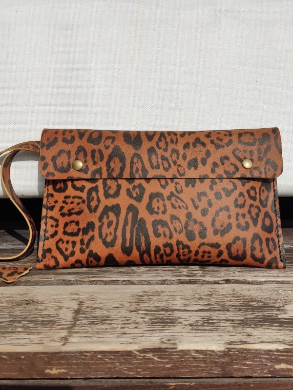 ΔΕΡΜΑΤΙΝΟΣ ΧΕΙΡΟΠΟΙΗΤΟΣ ΦΑΚΕΛΟΣ S 201 ANIMAL PRINT