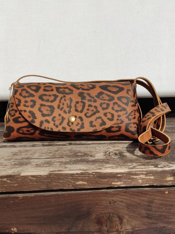 ΔΕΡΜΑΤΙΝΗ ΧΕΙΡΟΠΟΙΗΤΗ ΤΣΑΝΤΑ S 300 ANIMAL PRINT